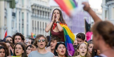 Adolfo Lujan. Miles de personas reivindican en Madrid un Orgullo crítico. 2018.